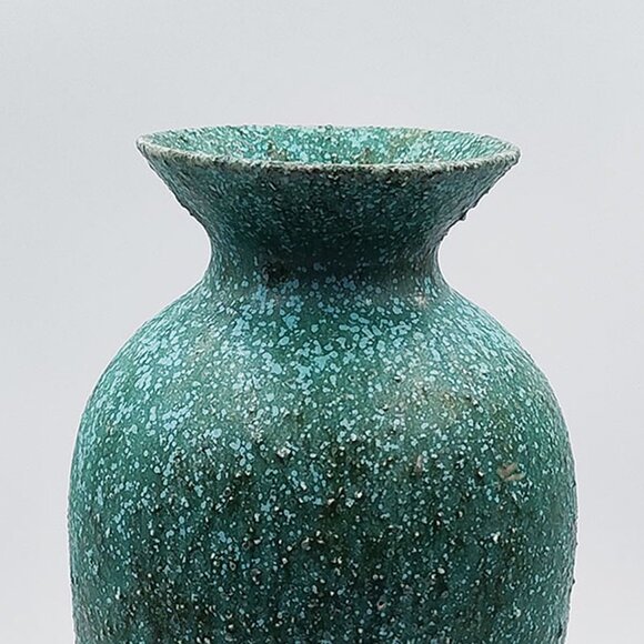 1970s Astonishing Green Lava Vase - Picture 6 of 8